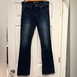 Express Barely Boot Jeans size 2R